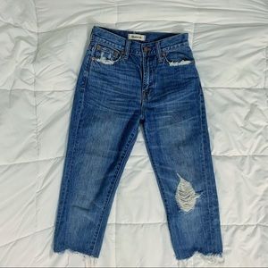 Madewell Capri Jeans
